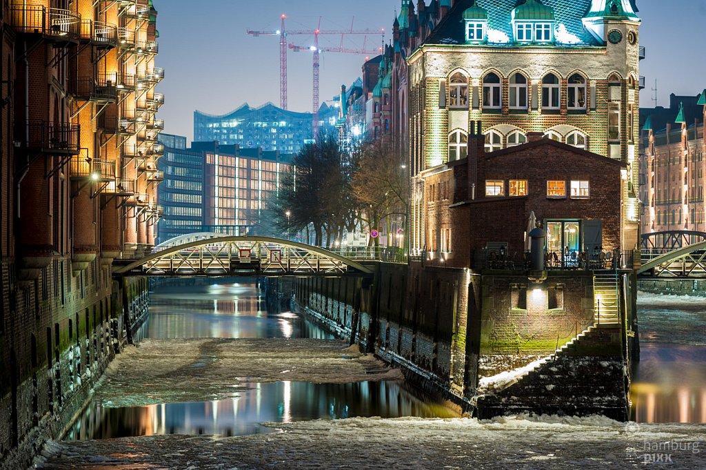 Das Wasserschlößchen im Winter